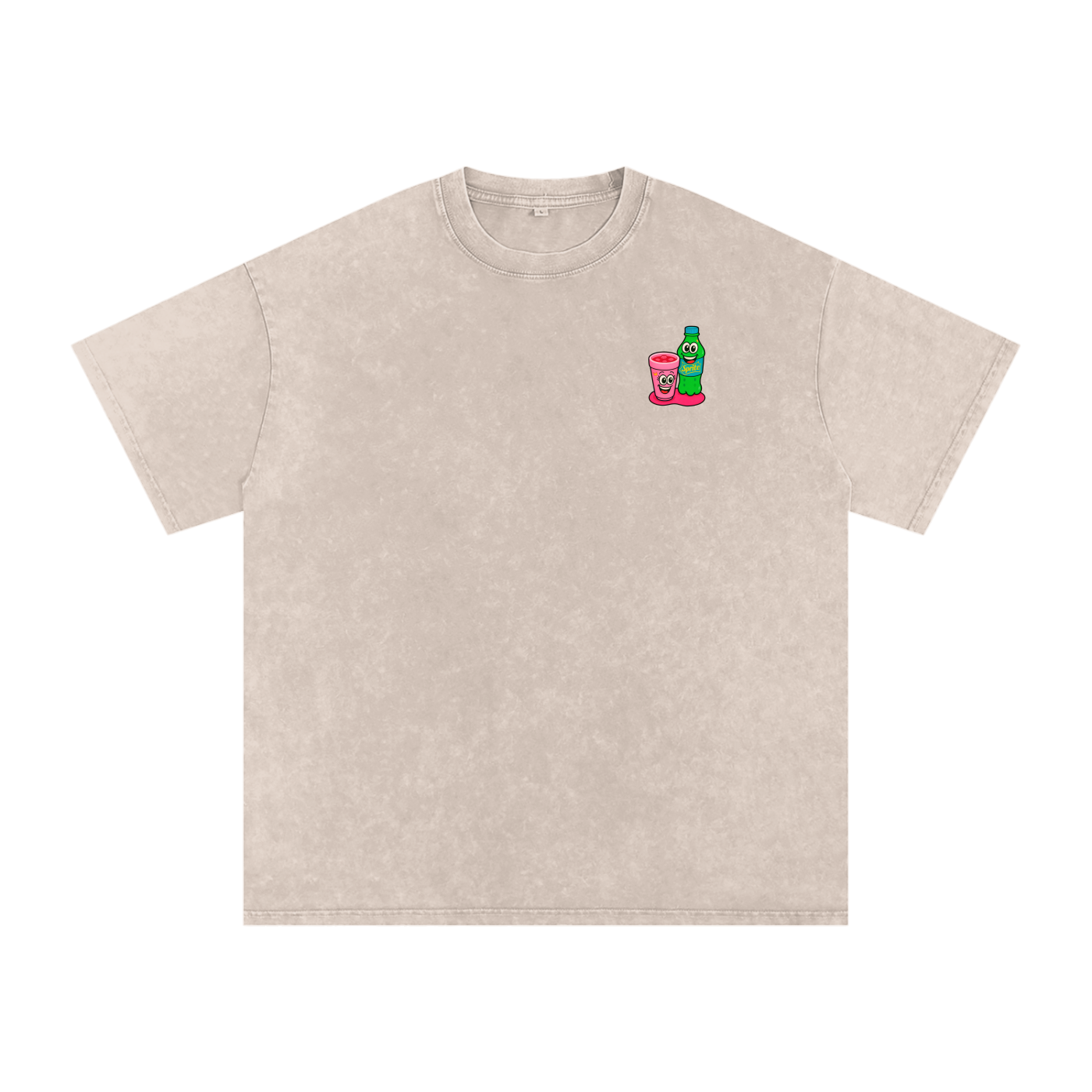 "Cosmo x Wanda" | Acid Wash Oversize T-Shirt