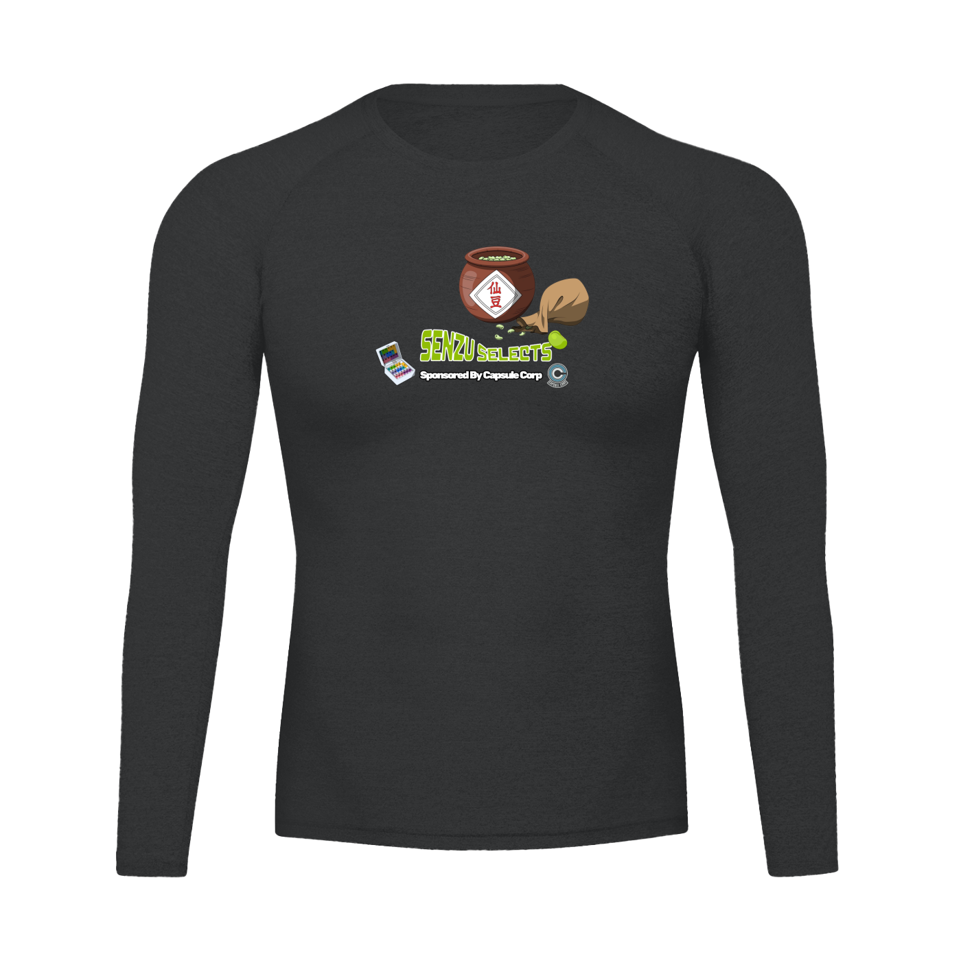 "Big Back Snacks x DBZ" | Long Sleeve Gym T-Shirt