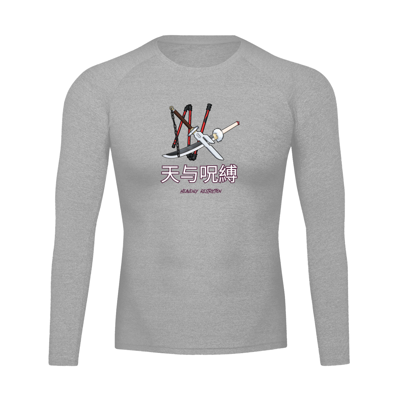 "Big Toji x Heavenly Restriction" | Long Sleeve Gym T-Shirt
