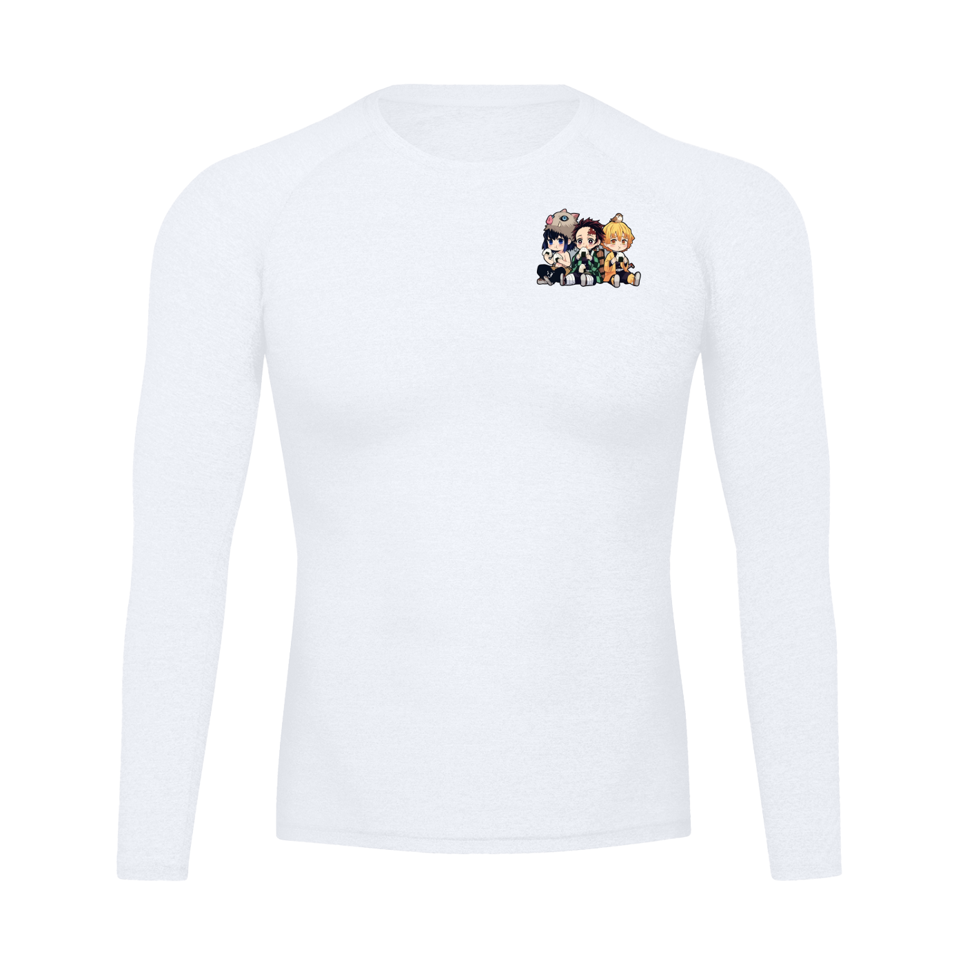 "Big Back Snacks x Demon Slayer" | Long Sleeve Gym T-Shirt