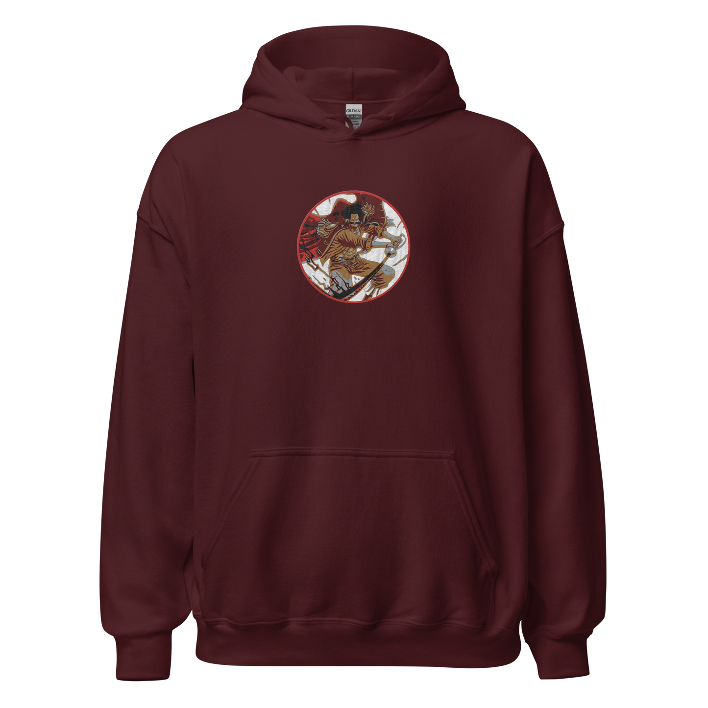 One Piece x Gol D Roger" (Embroidered) | Unisex Hoodie