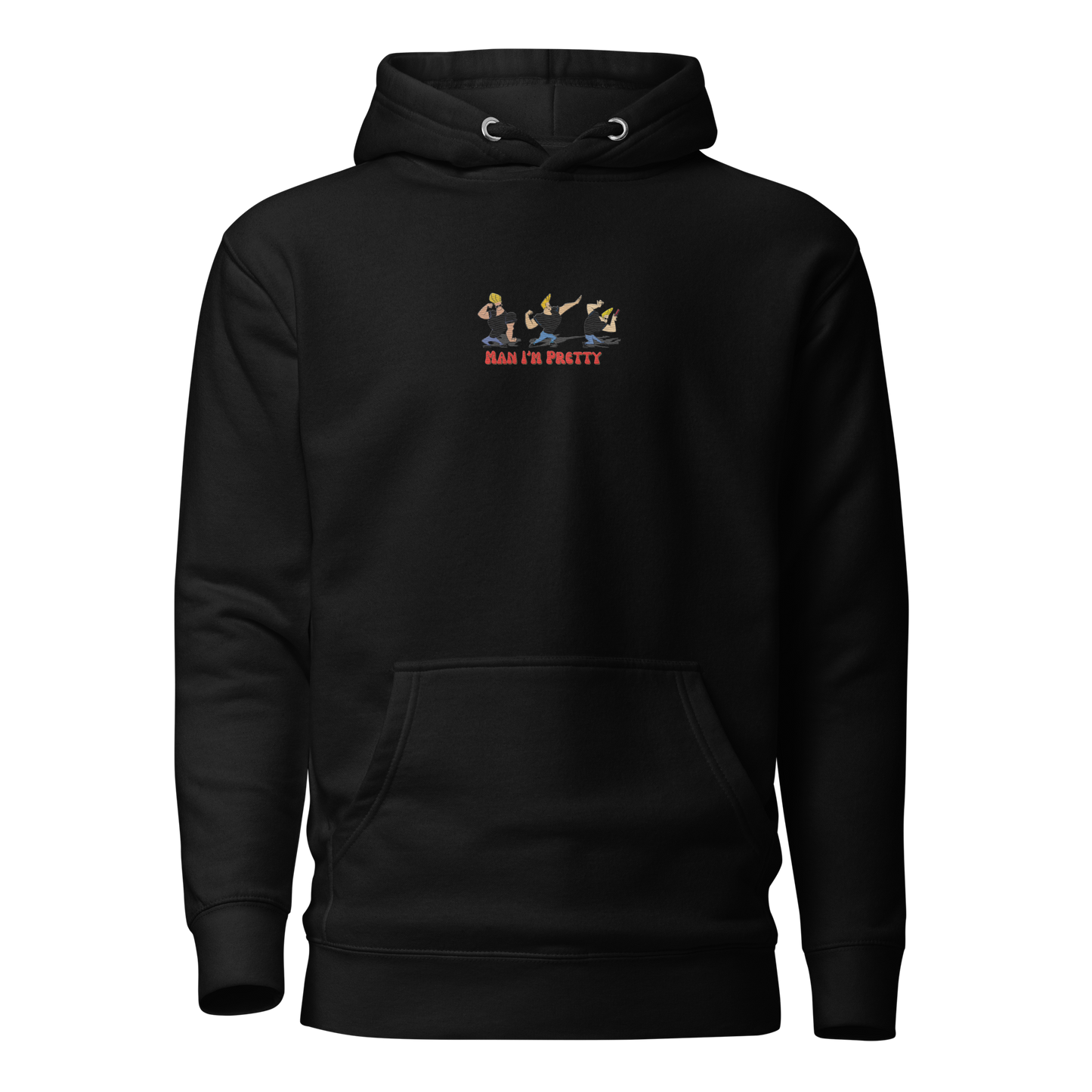 "Man I'm Pretty" (Embroidered) | Unisex Hoodie