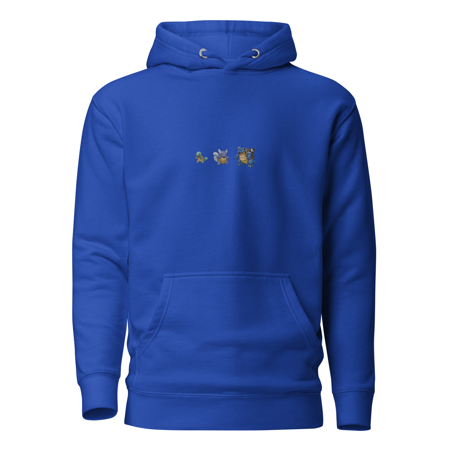 "Squirtle x Evolution" (Embroidered) | Unisex Hoodie