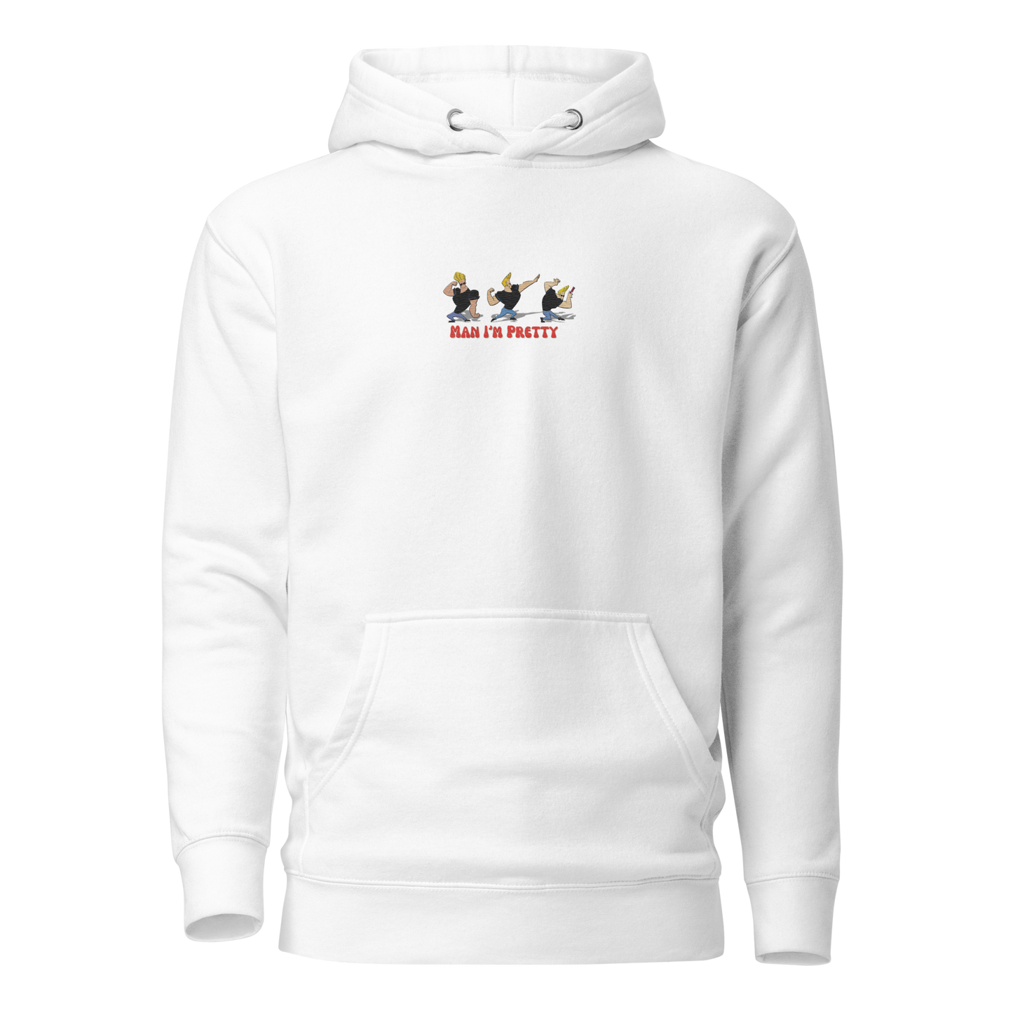 "Man I'm Pretty" (Embroidered) | Unisex Hoodie