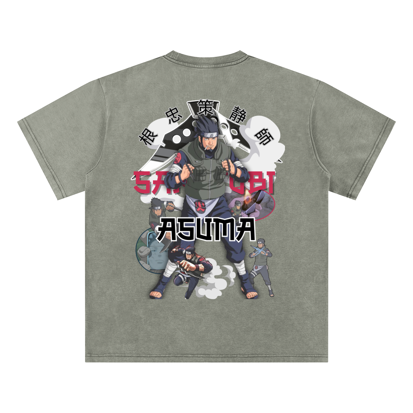 "OG Asuma" | Snow Washed T-Shirt