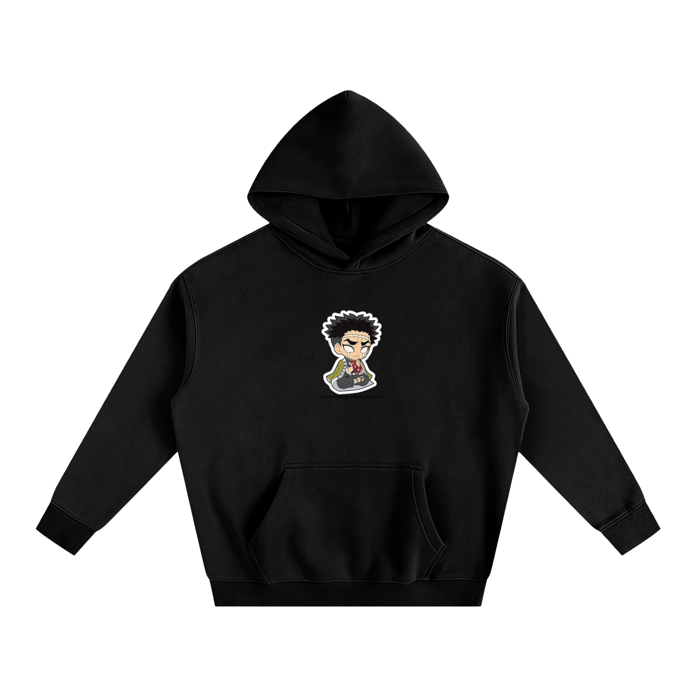 "Stone Hashira" | Oversize Fleeced Hoodie