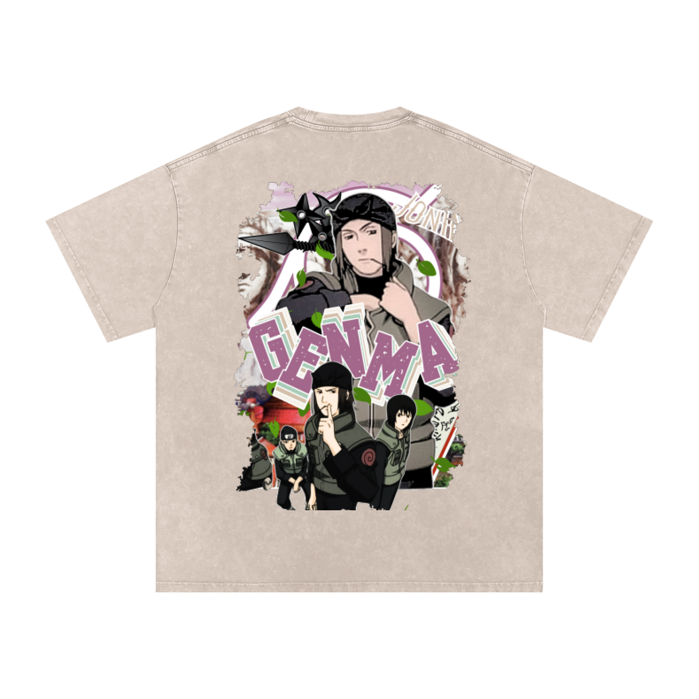 "OG Genma" | Acid Wash Oversize T-Shirt