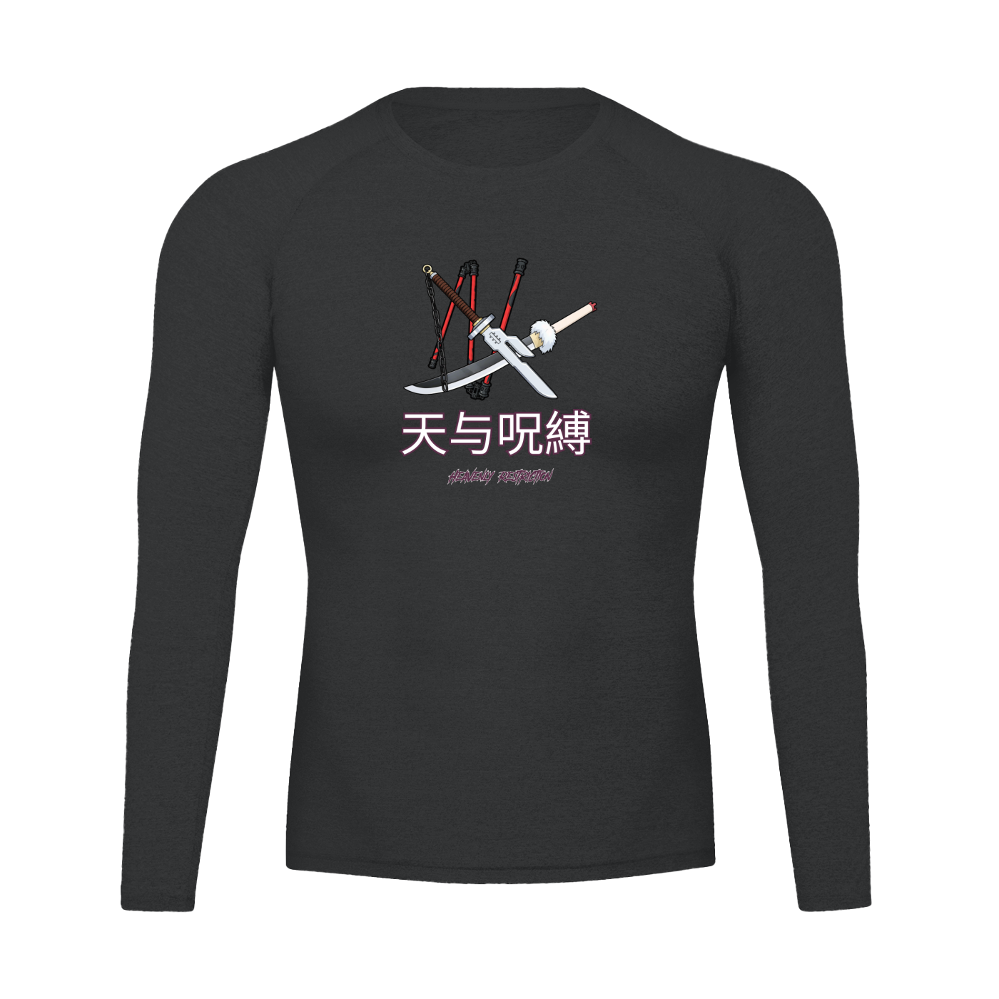 "Big Toji x Heavenly Restriction" | Long Sleeve Gym T-Shirt