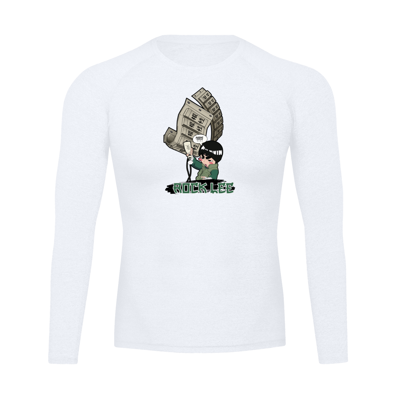 "Rock Lee x Drunken Fist" | Long Sleeve Gym T-Shirt