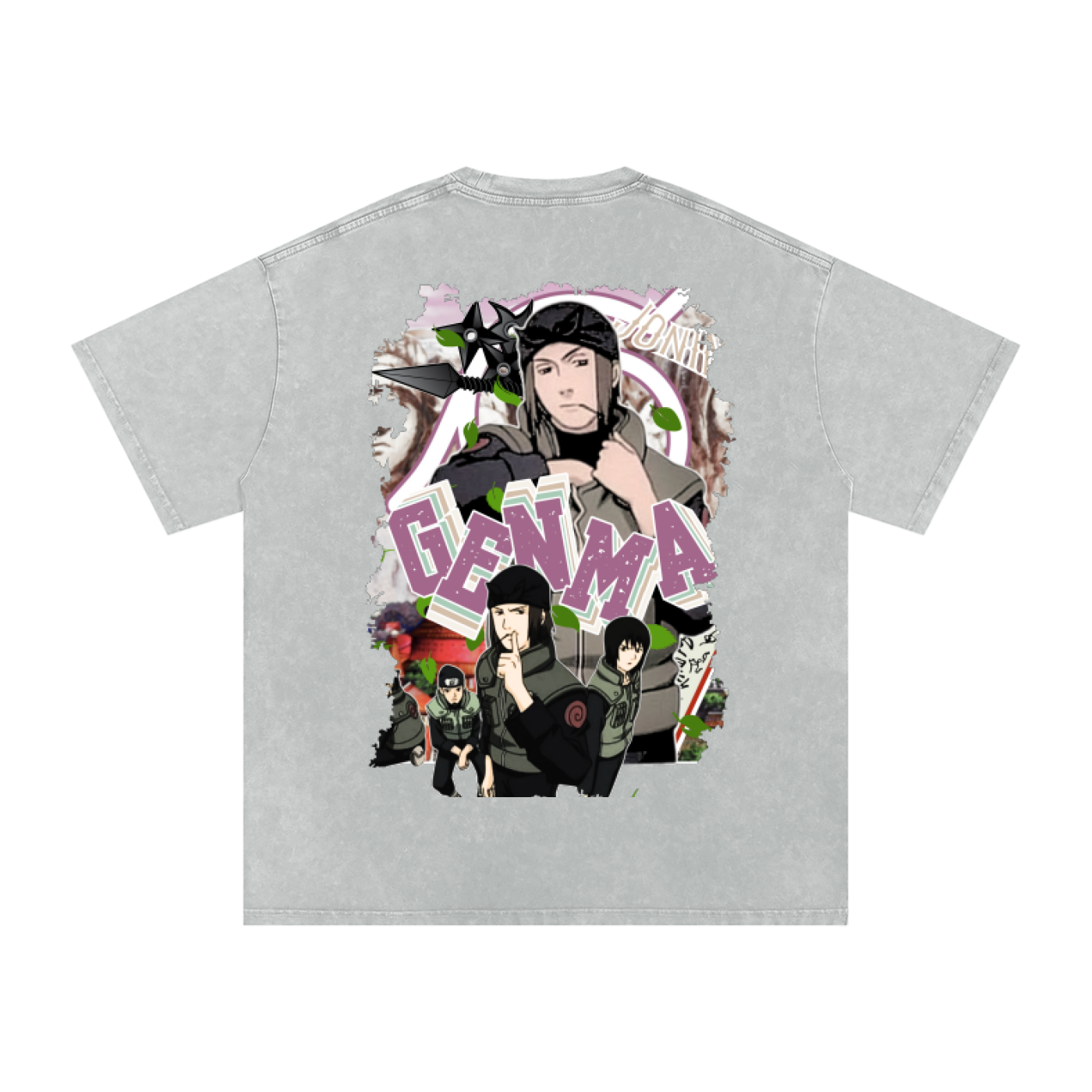 "OG Genma" | Acid Wash Oversize T-Shirt