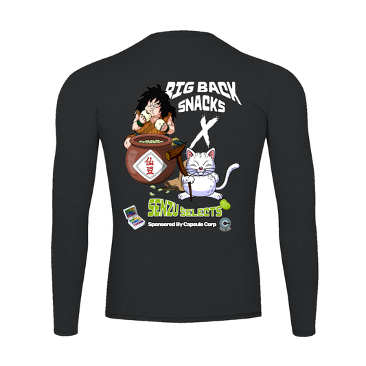 "Big Back Snacks x DBZ" | Long Sleeve Gym T-Shirt