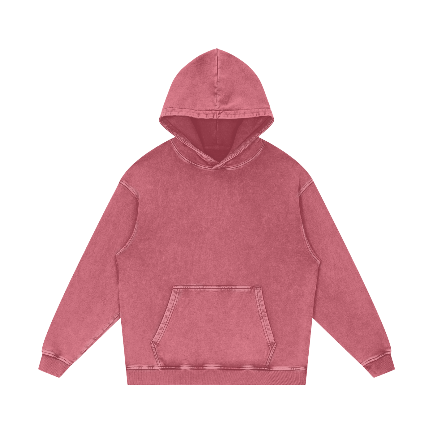 "Lil Demons x Upper Moons" | Snow Washed Loose Cotton Hoodie