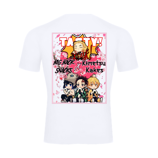 "Big Back Snacks x Kimetsu Kakes" | Gym T-Shirt