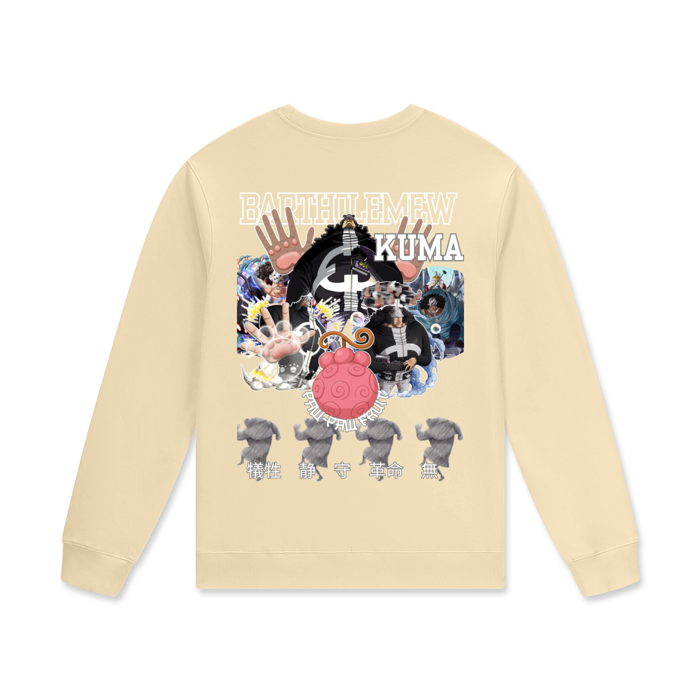 “OG Kuma x Paw Paw Fruit” | Cotton Pullover